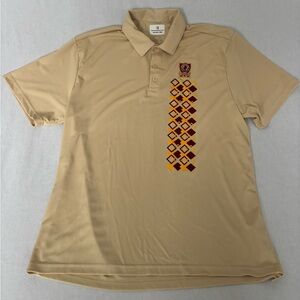 New condition. Washington Redskins Men's Beige Polo Shirt. Limited edition.